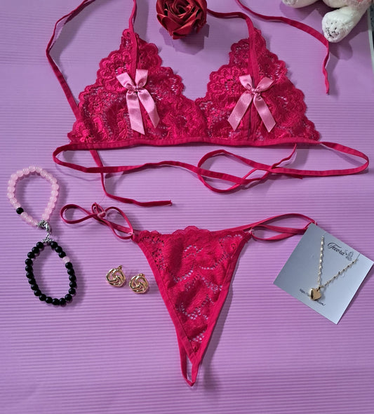 Set completo lenceria + Joyería.