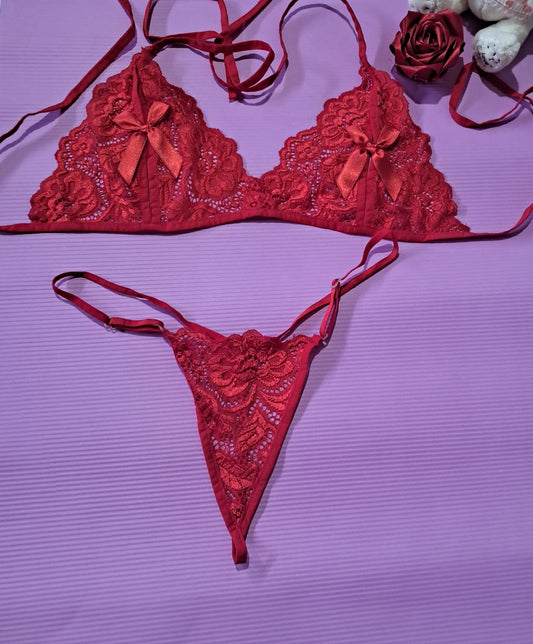 Conjunto dos Piezas Encaje